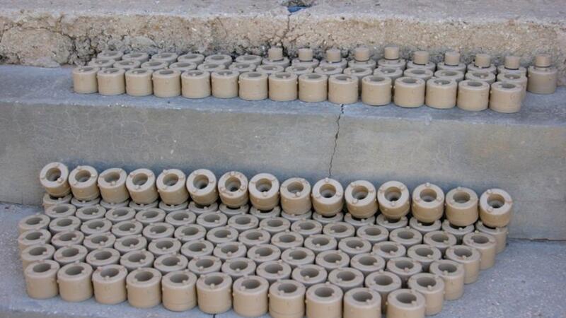 Antipersonnel landmines cleared in Libya in 2011 (c) HRW, 2011