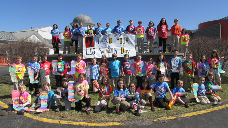 Students in West Virginia commemorate 2015's International Day for Mine Awareness and Mine Action